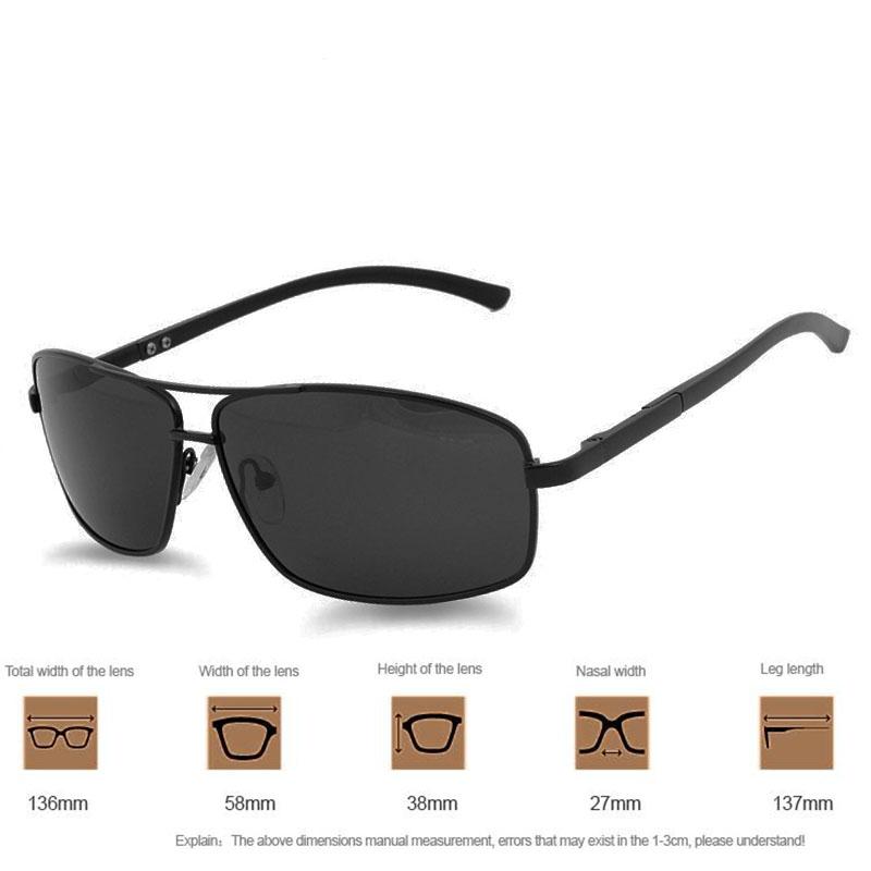 

2026 New Classic Fashion Sunglasses Men Polarized Shades For Male Black Travelling And Driving Eyewear UV400 Proof Goggles