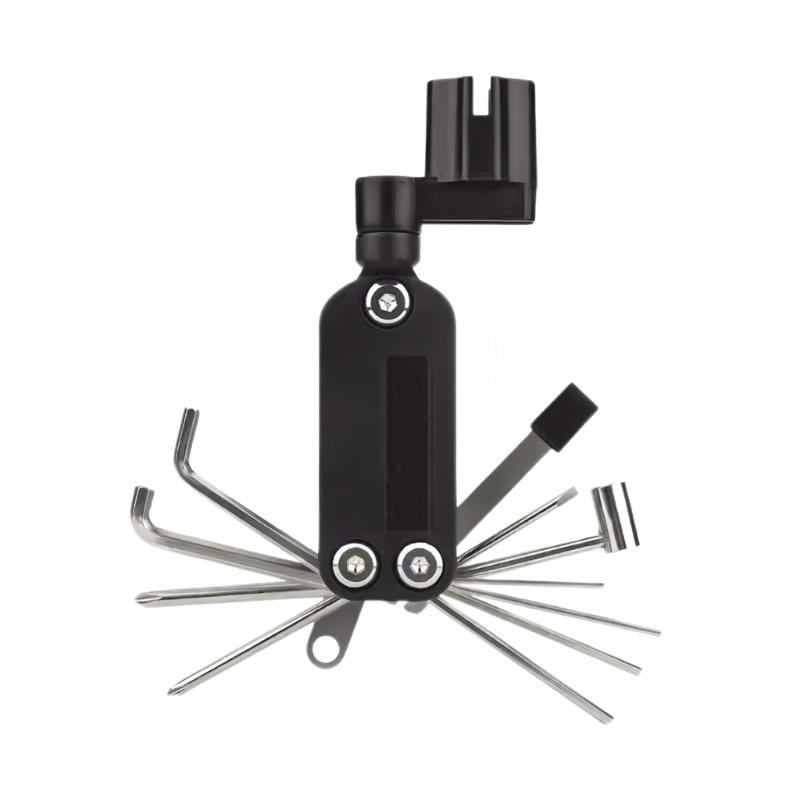

Multifunctional Guitar Repair Tool With Screwdriver String Cutter And Winder for Bass Electric Acoustic Guitars 1
