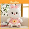 Adorable Strawberry Sweetheart Rabbit Plush Toy Perfect For Girls Birthday Gifts And Weddings