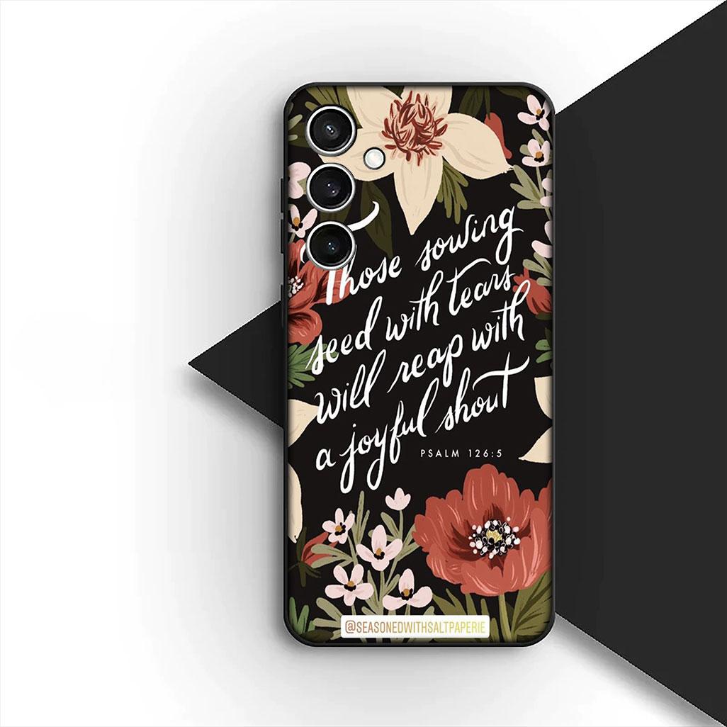 

Casing for Xiaomi Poco C75 C65 C85 X7 X6 M8 F7 F8 Ultra F6 Pro Phone Cover Protective Case Bible Verse Christian Jehovah God Poco C65