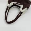 Niche Women's Lambswool Patchwork Bow Tote - Large Capacity Single Shoulder Bag 2025