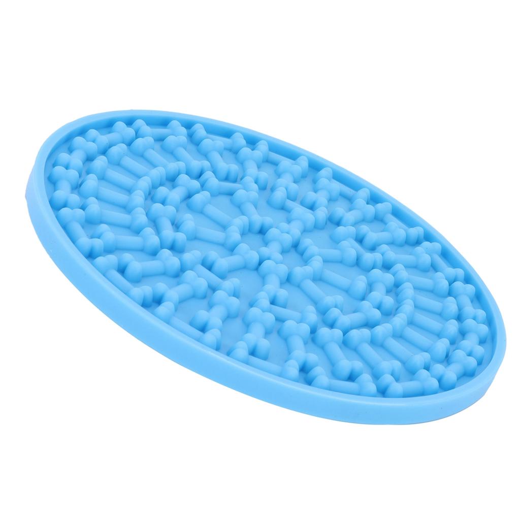 Dog Feeding Pad Silicone Dog Feeding Mat with Suction Cup Pet Supplies for Bathing Grooming