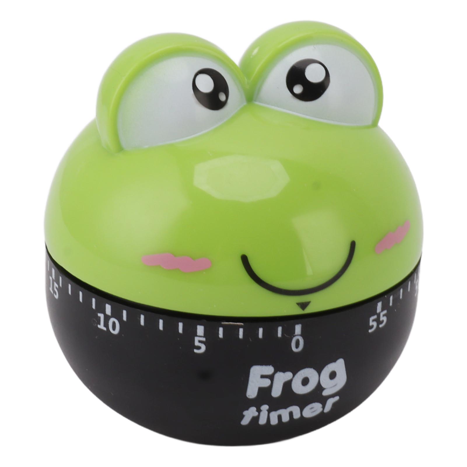 

Cartoon Machinery Timer High Accuracy Adjustable 60 Minutes Mechanical Kitchen Cooking Timer for Kitchen Study Green зелёный