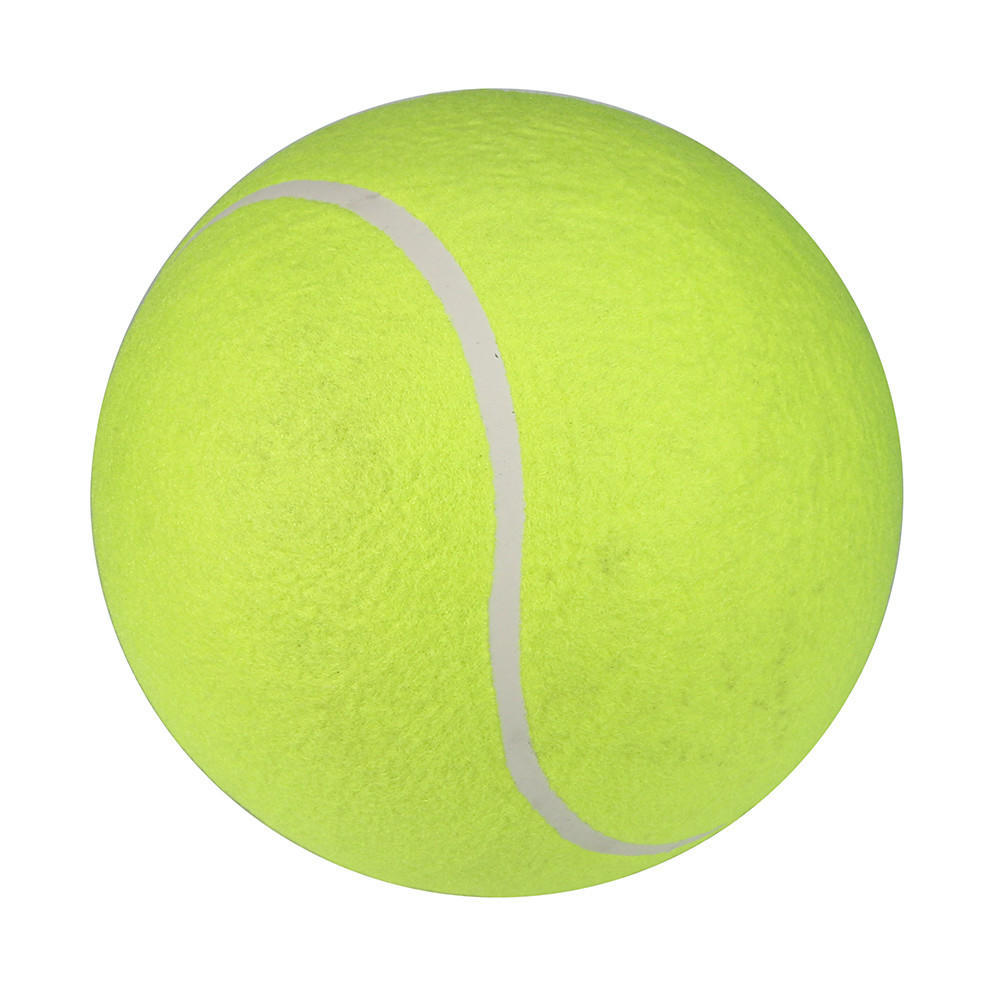 

24CM Giant Tennis Ball For Pet ChewToy Big Inflatable Supplies Outdoor Toys зелений