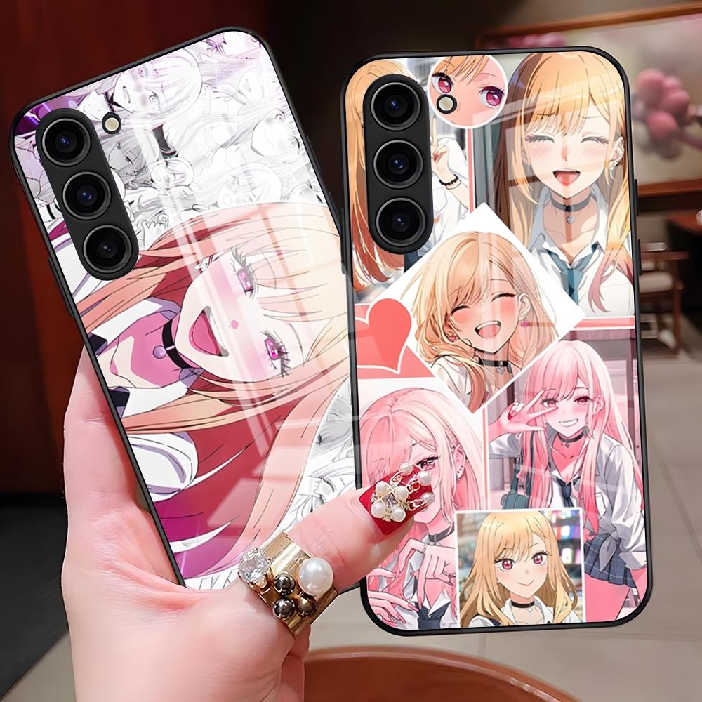 My Dress-Up Darling Phone Case For Samsung S25 Edge Ultra S23 S22 S21 S20 Ultra Plus S24 Fe A54 A53 A25 A16 A14 Glass Cover