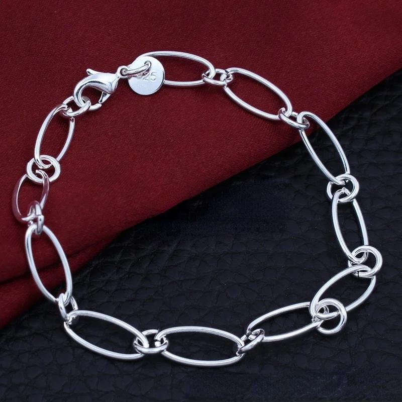 Hot Charms Bracelets For Woman Lady Men Noble Wedding Party Christmas Gifts Fashion Fine Jewelry