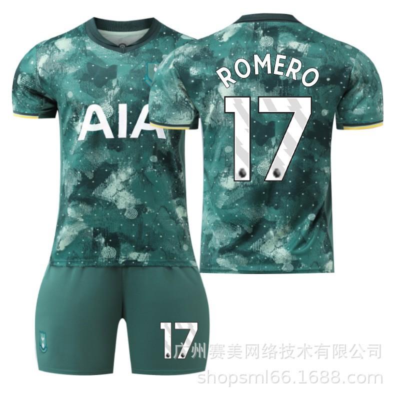 

2425 Tottenham Two-guest Football Uniform Set No. 7 Sun Xing s Jersey 9 Richardson 17 Romero 10 Madison M