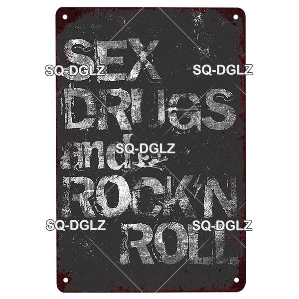 

Металлическая табличка в стиле рок-н-ролл, винтажный декор для паба, бара, жестяная табличка, постер, домашний декор, художественная роспись, наклейка на стену 20x30cm（7.8x11.8inch）