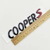 3D ABS Cooper S Písmena Logo Znak Odznak Auto Zadní Kufr Samolepky Pro MINI R55 R56 F56 R50 R52 F55 JCW R53 Příslušenství