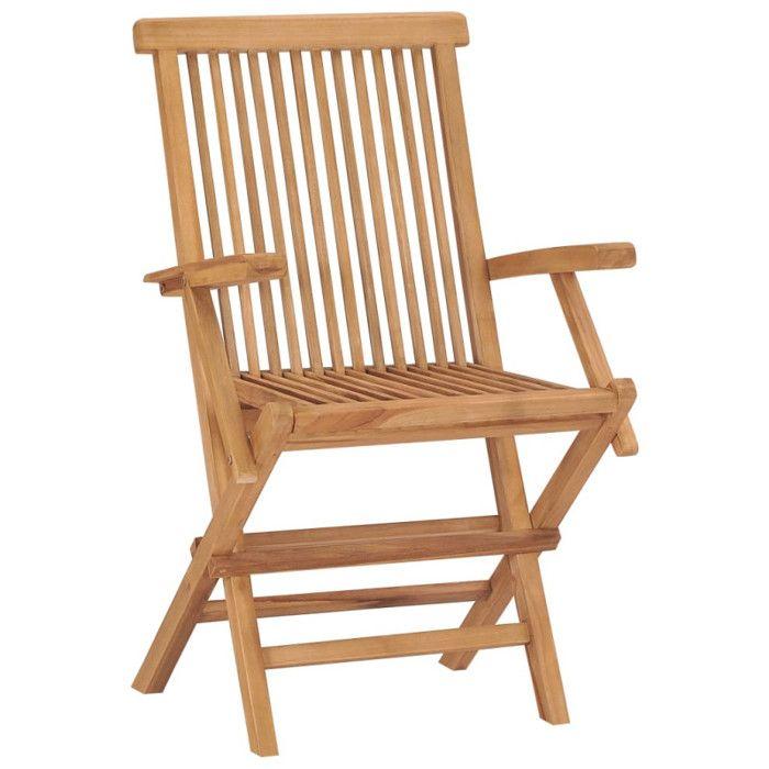 VidaXL Lot de 2 Chaises de Jardin avec Coussins, Sièges de Terrasse, Chaises de Salle à Manger, Meubles de Patio Extérieur, 3062509