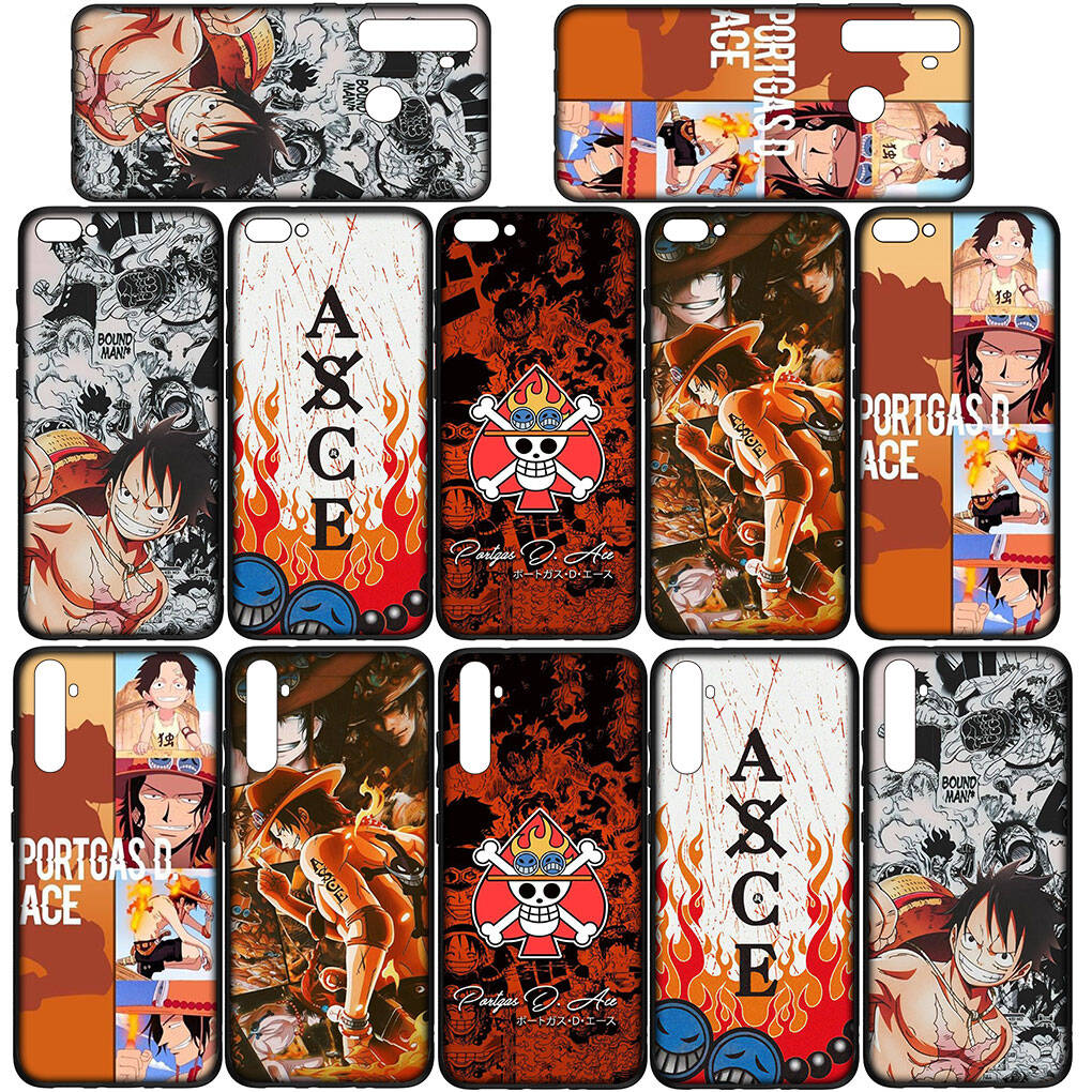 Phone Case for iPhone 17 15 16 Plus XR Redmi Note 14 12 11 13 Pro Max Huawei P30 P20 Lite Y9 OPPO A60 A40 A80 A18 A16 A54 Ace Luffy One Piece Cover