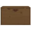 VidaXL Armoire murale Marron miel 60x30x35 cm Bois de pin massif 818353