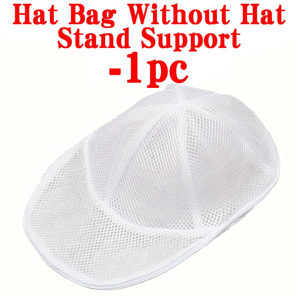 

Portable Hat Washing Protection Bag, Anti-Deformation Baseball Cap Cleaning Bag, Washable And Machine Washable - Soft Mesh Stora