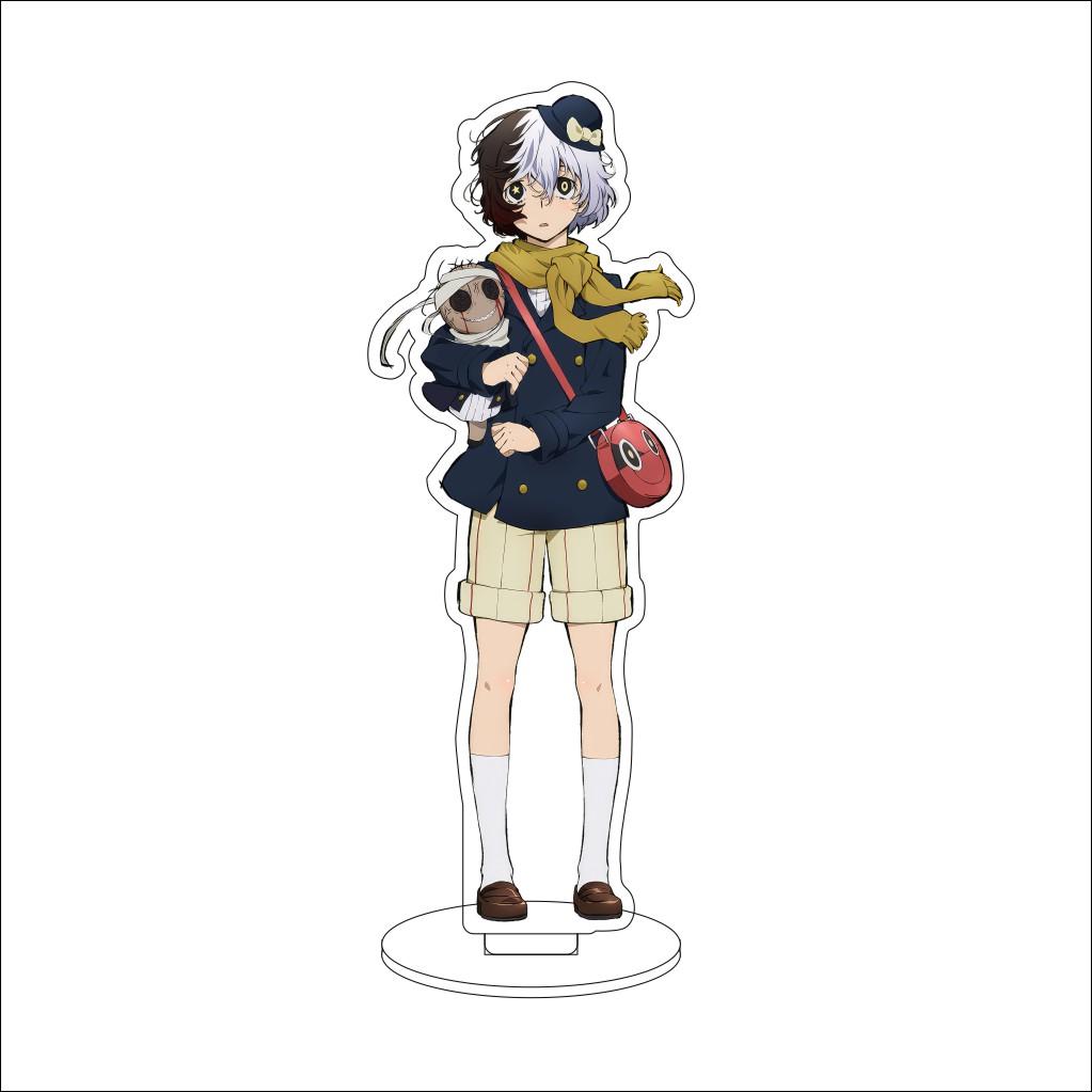 16CM Anime Cosplay Acrylic Stand Ornaments Edogawa Rampo Kunikida Doppo Dazai Osamu Figure Stand Halloween Christmas Gifts