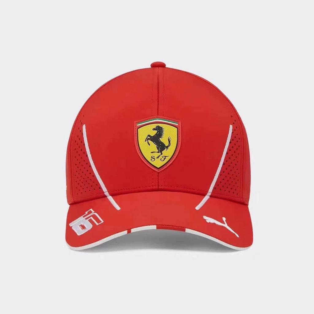 Casquette de Baseball de Mode pour Voiture Chapeaux de Soleil d'Extérieur de Course Pour Ferrari SF90 F80 Purosangue Roma Spider Amalfi Portofino M Roma 488 Spider