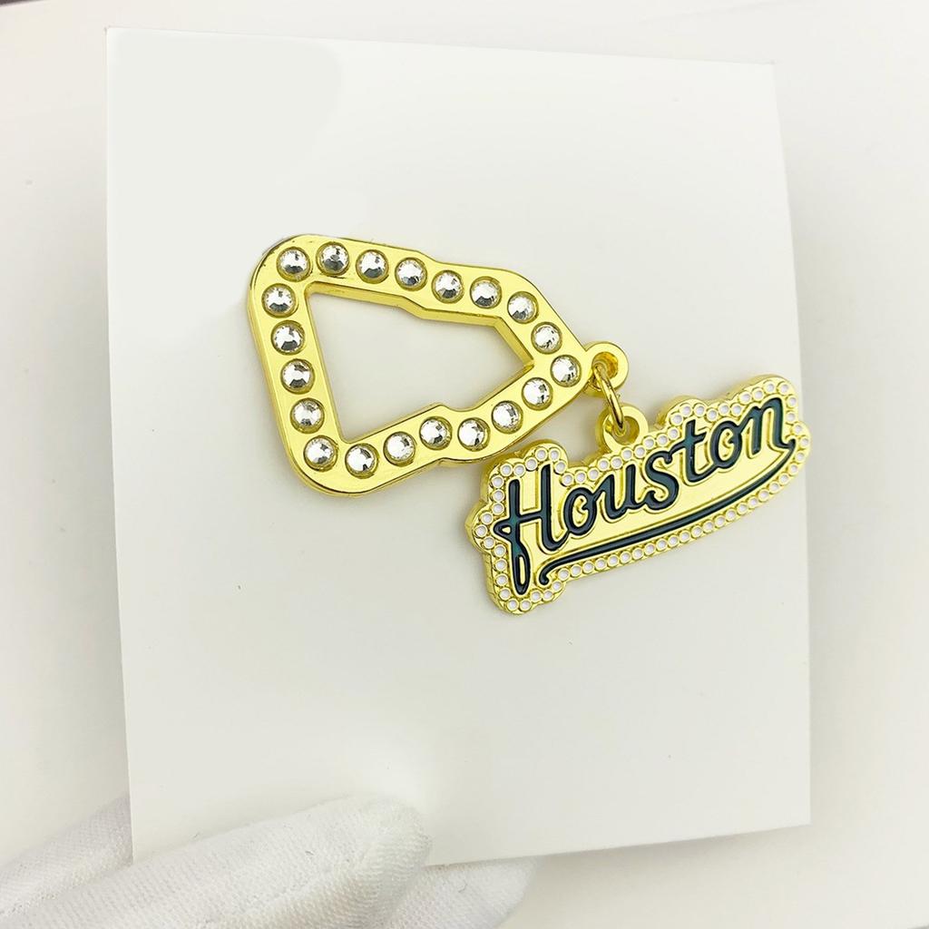 Roztomilá kovová smaltovaná brož, personalizované ozdoby na klobouk, odznak ze slitiny a smaltu na baseballové čepice pro milovníky módy