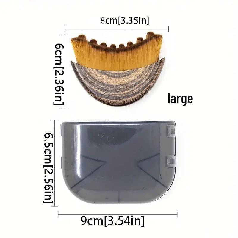 Lymphatic Contour Massage Brush: Multifunctional Beauty & Makeup Tool, Student-Designed