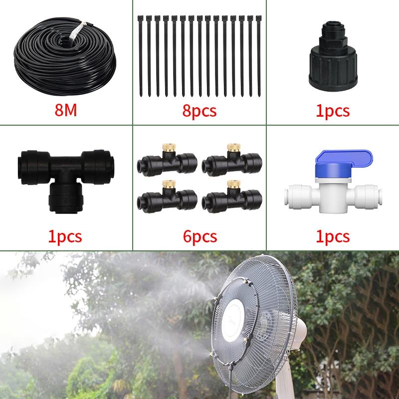 5-20M Drip Irrigation System Drip Watering Irrigation Sprinklers Automatic Watering for Plants Free Bending Universal Spray Kit