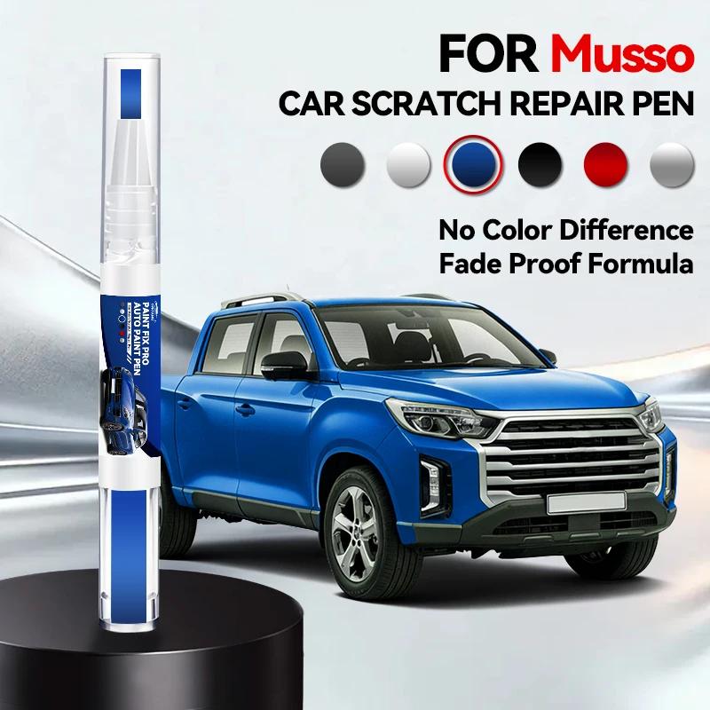Car Dedicated For KGM SsangYong Musso Paint Repair Pen Touch Up Scratch Remover DIY Auto Accessories Green Gray Grand White Marb