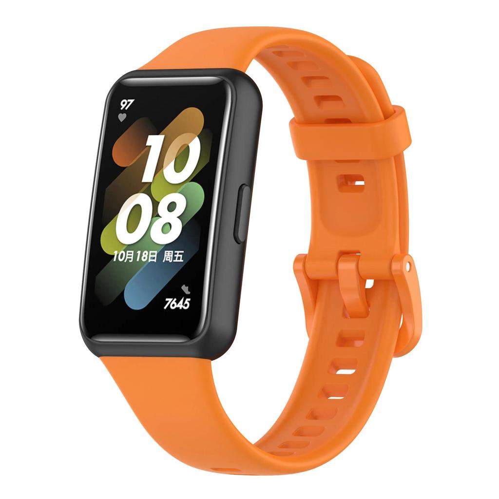 Silikonový řemínek na hodinky pro Huawei Band 7 Originální pásek Sportovní chytrý náramek Náhradní Correa Řemínek na zápěstí pro Huawei Band 7 Pásek