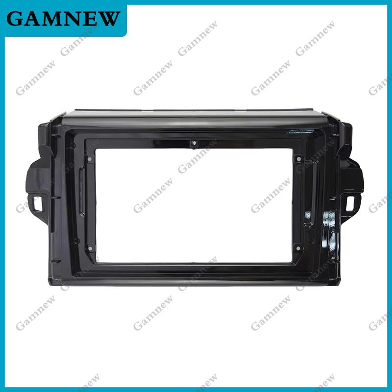 

9-дюймовая рамка-адаптер для автомагнитолы, стерео, Android, комплект для приборной панели, лицевая панель для Toyota Fortuner 2016-2023 Only Frame