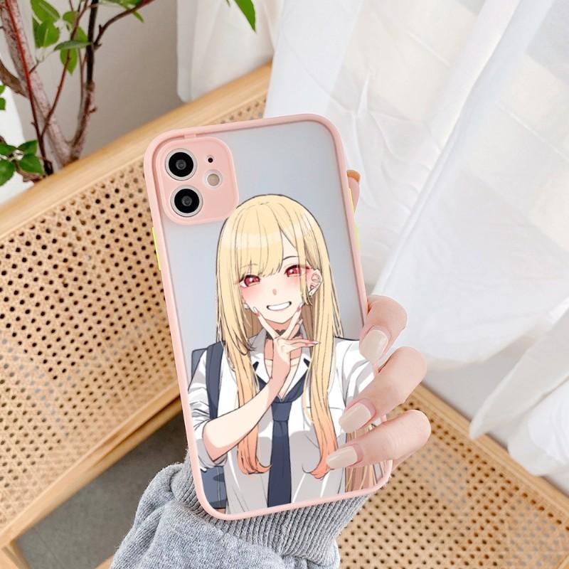 Beichuan Marlene Phone Case For IPhone 14 13 12 11 Mini Pro Max XS X Max XR 8 7 Plus SE 2022 Skin Color Phone Cover