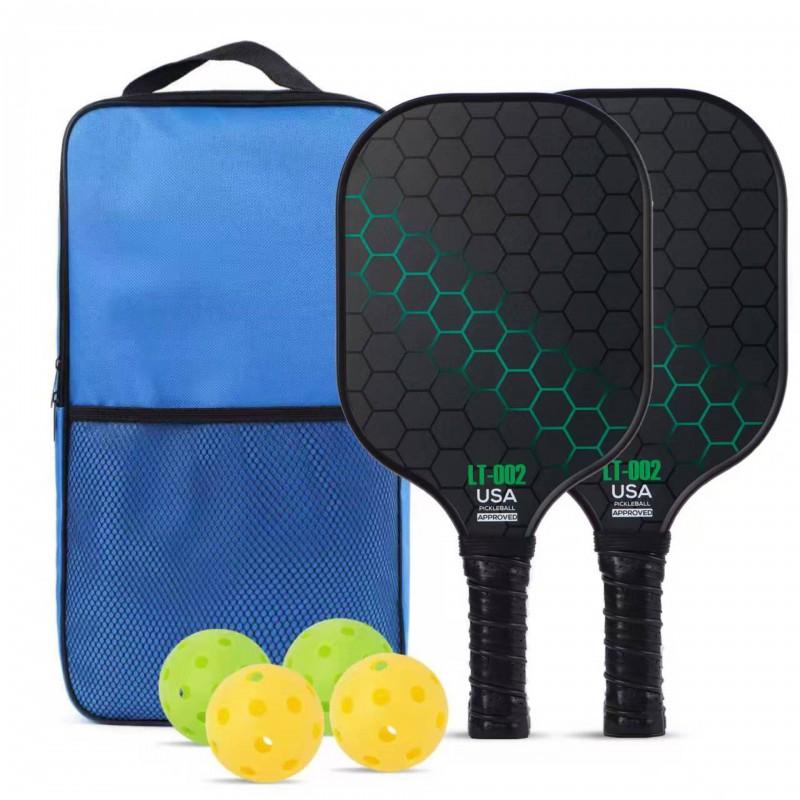 Glass Fiber Pickleball Paddle With Honeycomb Core Lightweight Design Beginners Recreational Players