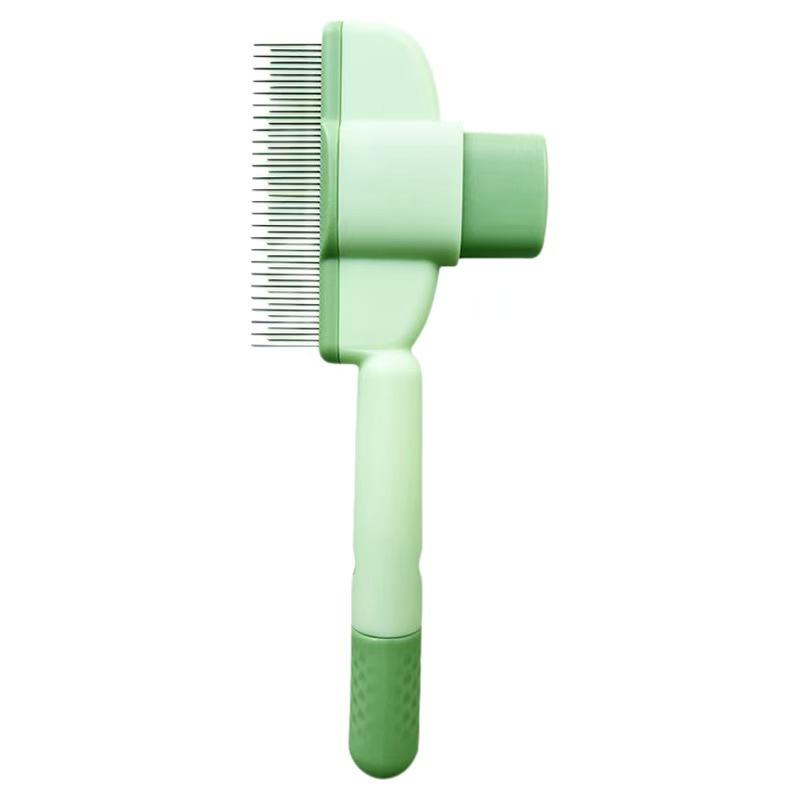 One-Click Self-Cleaning De-shedding Comb & Knot Remover for Cats and Dogs