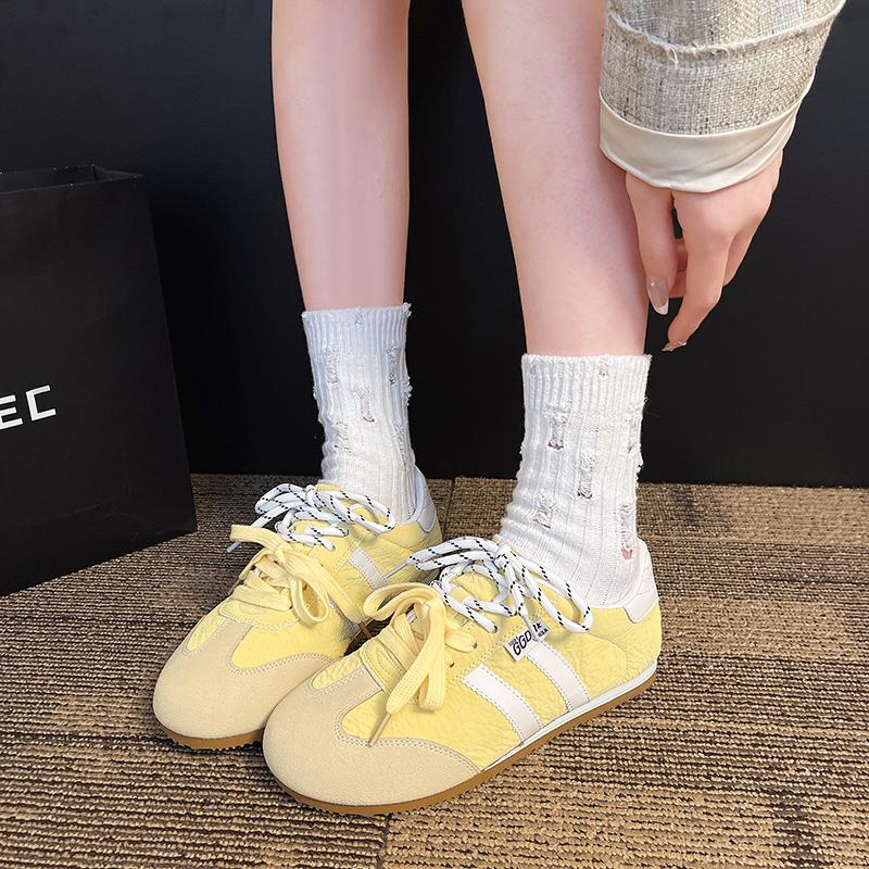Fashion Women's Early Spring New Style Inner Heightened Puff Big Toe Casual Versatile Sports Women's Shoes Forrest Gump Shoes