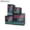 Dual Output SSR and Relay CH102 CH402 CH702 CH902 2 ALarms  LCD Digital PID Intelligent Temperature Controller 100-240VAC