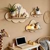 Saving Space Cloud Shaped Wall Shelves Wall Mounted Cloud Bookshelf Wall Storage Rack  Kids Room