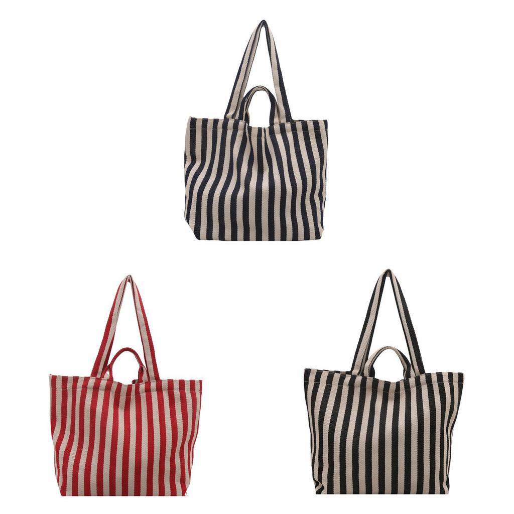 Borsa a Tote in Tela Street Style Grande Capacità per Shopping e Pendolarismo