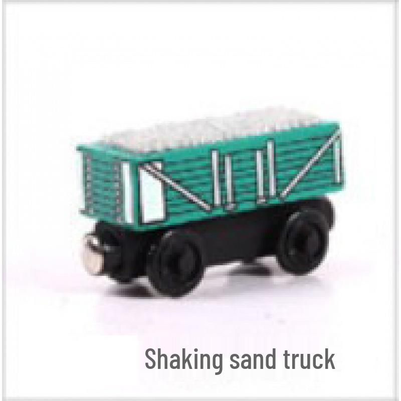 Magnetic Thomas the Tank Engine Wooden Train Set with Cake Party Decorations
