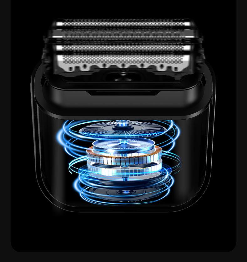 Portable Dual-Use Electric Shaver: Waterproof, Full-Body, Wet/Dry, Magnetic Travel Razor