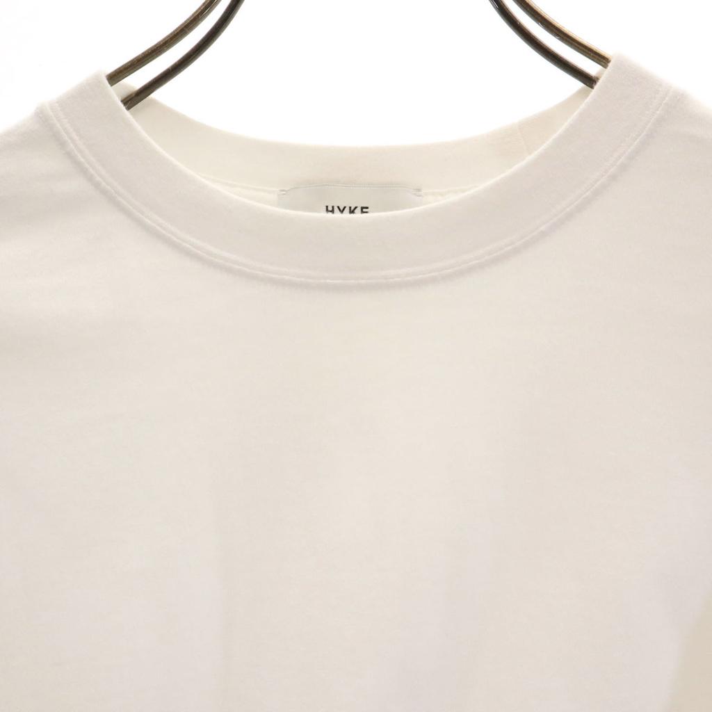 HYKE Made In Japan Long Sleeve T-shirt 1 White Ron T Men's Used