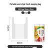 ZISIZ Vest-Handle Thickened Disposable Food Bags
