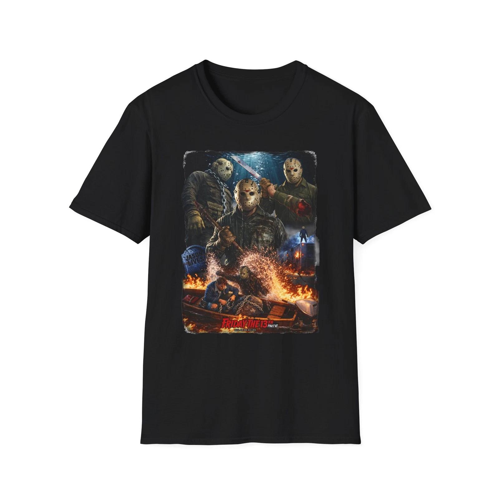 Friday the 13th part 6 - jason lives tshirt XS