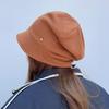 Women's Korean-Style Versatile Warm Octagonal Hat for Autumn & Winter