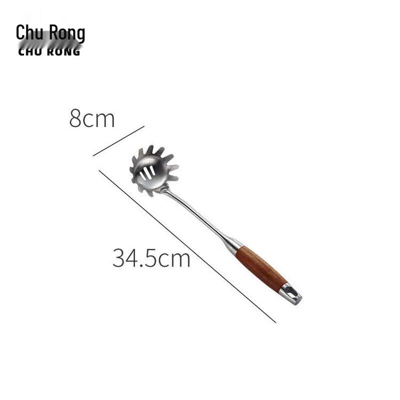 Churong 304 Stainless Steel Kitchen Utensils with Rosewood Handle