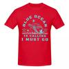 Unisex The Ocean Is Calling Turtle Lover Sea Thermal Awesome T Shirt Streetwear Oversized Cotton Sleeve Custom Tshirts
