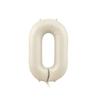 40-Inch Cream Number Balloon for Kids' First Birthday Party Decoration