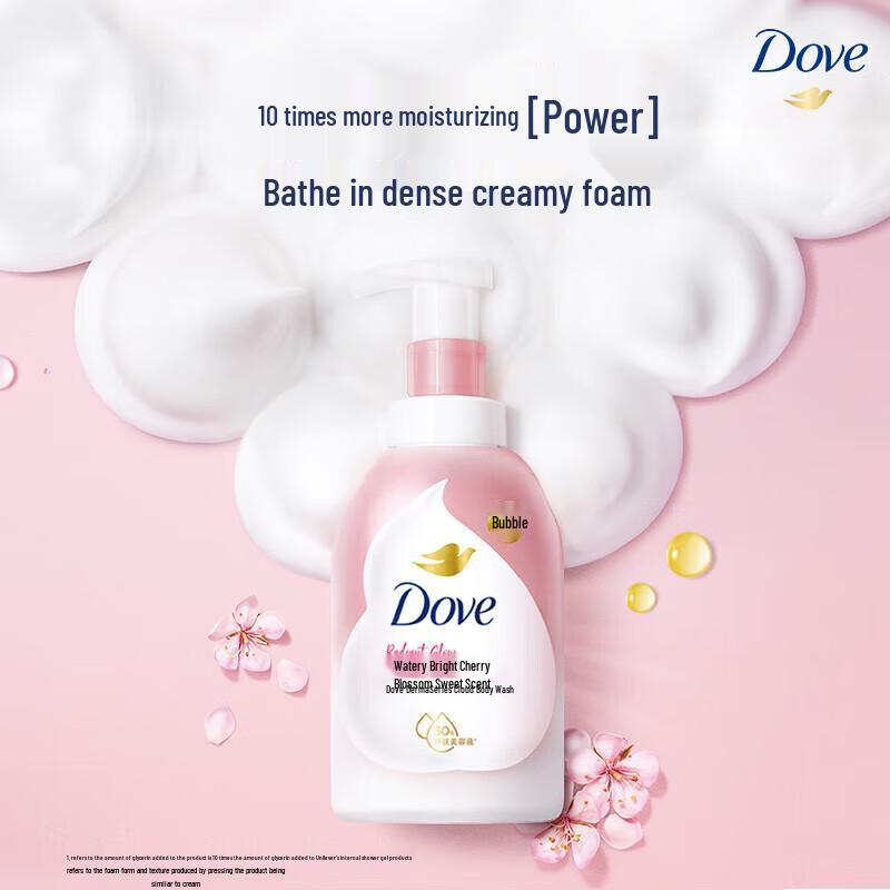 Dove Cherry Blossom Sweet Fragrance Cloud Shower Foam