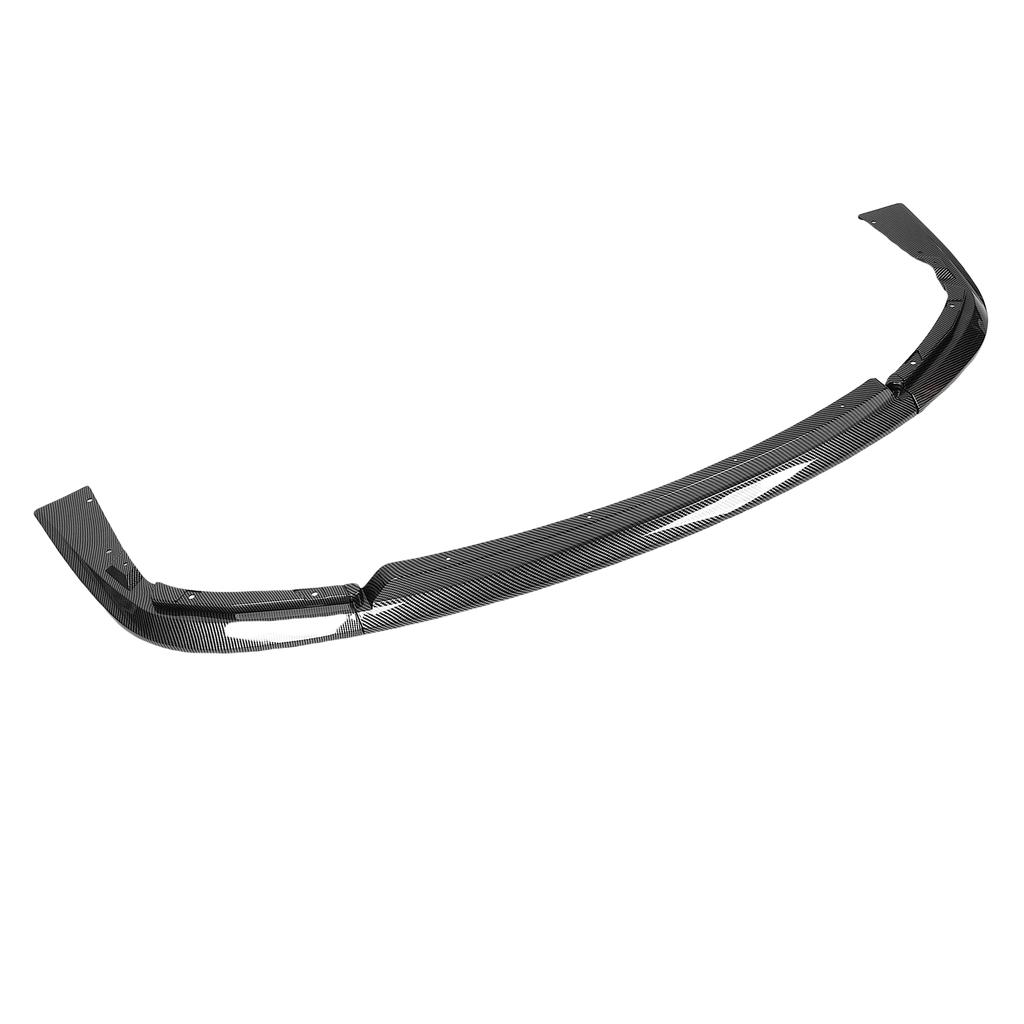 Front Bumper Lip Chin Spoiler 3 Sections Replacement for Subaru Impreza WRX STI 2004 2005 Carbon Fiber Style