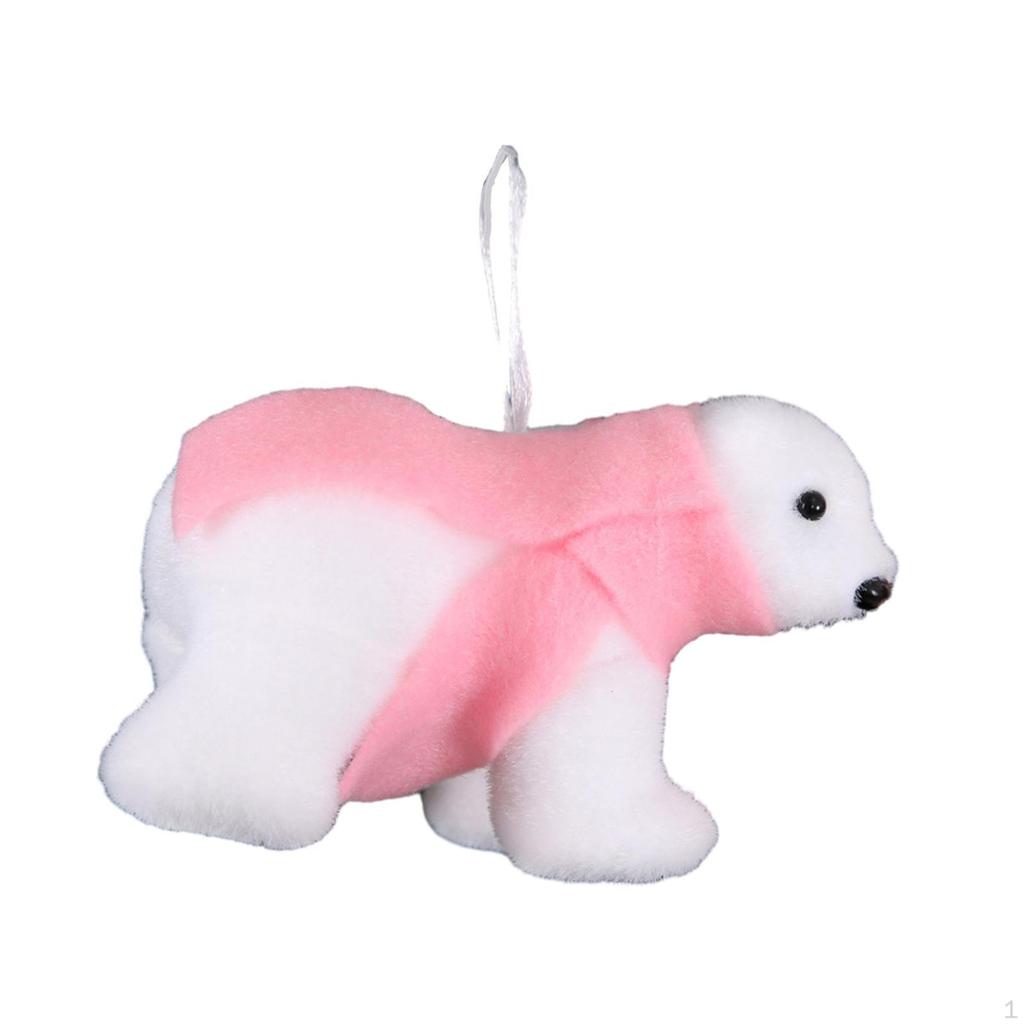 Medvěd vánoční přívěsek Ornament Dekorace Nordic Creative závěs pro domov