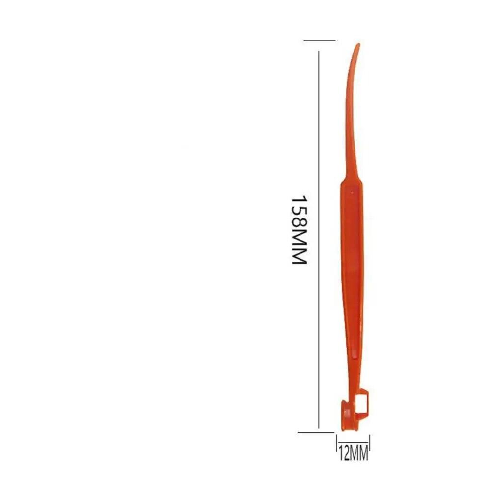 Dispozitiv de îndepărtare a pielii de portocaliu Instrument de bucătărie din plastic rezistent la abraziune Dispozitiv de tăiat piele de portocaliu portabil 1 buc Accesorii de bucătărie Deschizător de portocale Seif