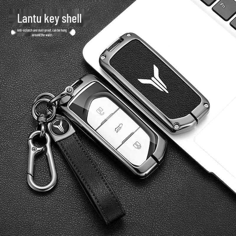 Kreative Lantu 2021 Damen Autoschlüsselhülle mit kostenlosem Metallverschluss