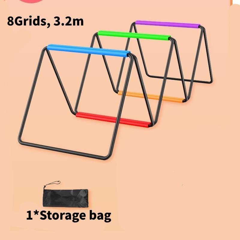 Multifunktionell Fjärils Agilitetsstege Färgglatt Hoppnät Utrustning För Barnträning