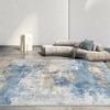 Nordic Abstract Carpet Living Room Rendering Decoration Sofa Blue Large Area Rugs Outdoor Active Non-slip Mat Customizable