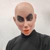 Ugly Girl Latex Mask with Big Mouth, Prank Party Mask