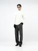 Chaenseseunoi Fleece Wool Half Turtleneck - Ivory /M244Tp03Iv